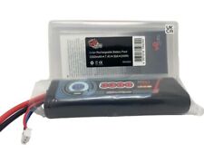 Rechargeable Battery 7.4V 3300mAh  LiPo Pack Vapextech Rounded Hard case Deans