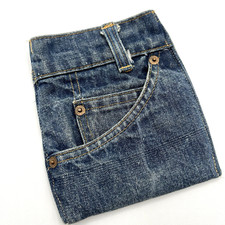 Vintage Upcycled Jeans Pocket