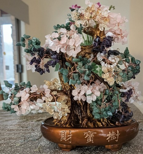 Large 1251 gemstone - gemstone, bonsai