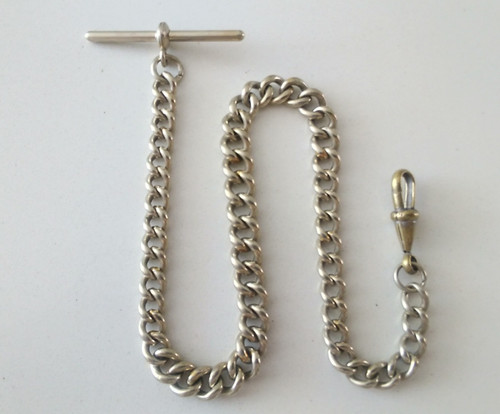 Vintage albert pocket watch - vintage,