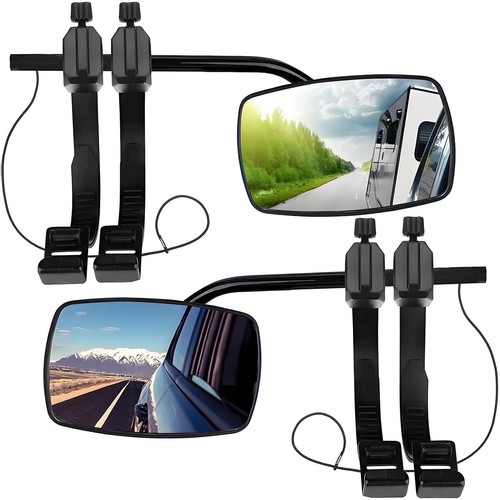 Flat caravan towing - 2x,