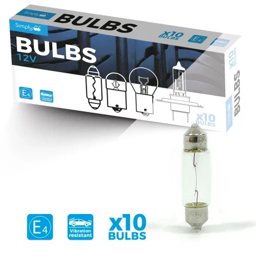 269 festoon bulb 12v 10w - festoon,