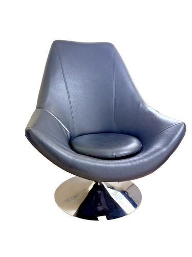 Set egg chair black - of, 2