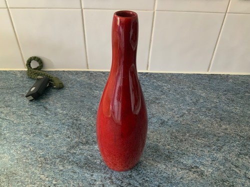 Royal doulton flambé bottle - doulton,