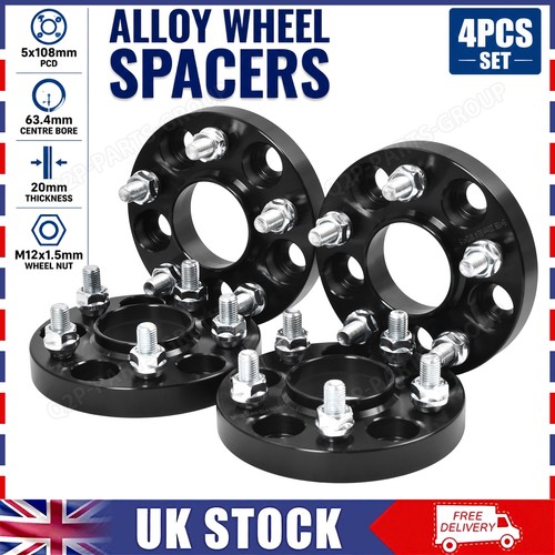 Bolt wheel spacers - 4x,