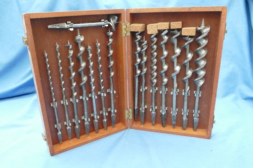Brace twist bits - 15, 1/4"