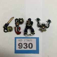 Warhammer 40k Chaos Noise Marine With Power Claw (Metal, 2nd Edition Slaanesh)