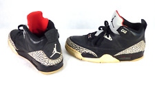 Jordan Son Of Mars Trainers Low Black Cement Retro 580603-002 2015 UK 9.5 E44.5