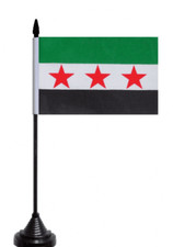 Syrian National Coalition Table Flag - Polyester