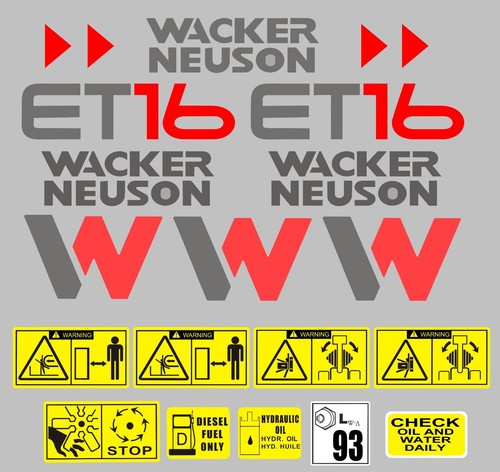 Decal sticker graphics - graphics, set