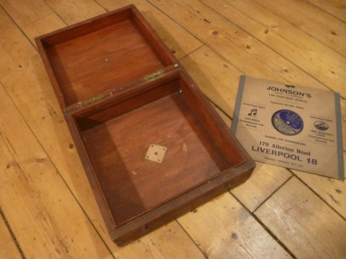 Antique 78rpm wooden record - 78rpm,