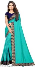 Women's Art Silk Saree with
