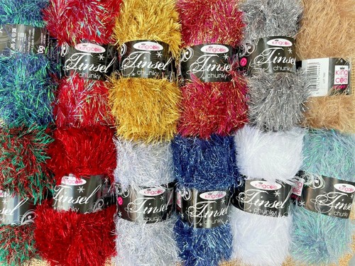 King cole tinsel chunky yarns - tinsel,