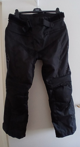Rst black motorbike trousers - rst,