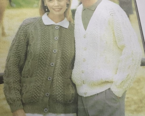 Womens hand knitted - knitted, aran