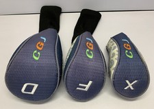 Cleveland Golf CGJ Junior Headcover Blue Grey Black - Some pulls see pictures.