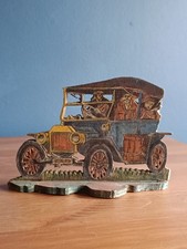Vintage Handmade Wooden Car
