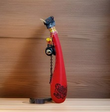 Vtg Sangria Bottle Faux Red