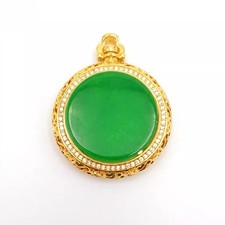 Nature jade pendant - al,