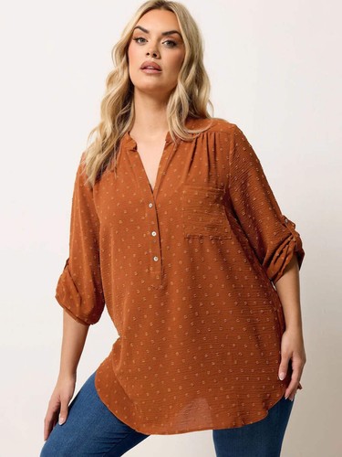 Ladies plus size curve - plus, orange