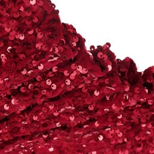 Sequin fabric red yards - red,