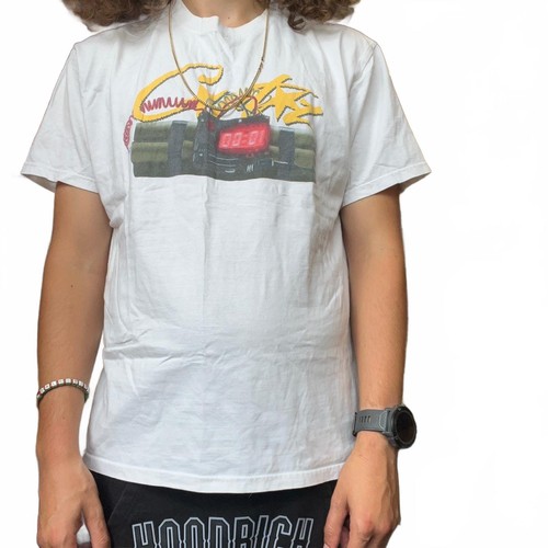 Cortiez white graphic - white, tee