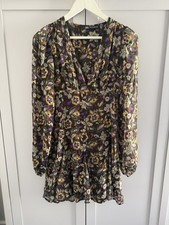 ZARA Floral Mini Dress Size S