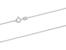 925 Sterling Silver Necklace Chain Trace Diamond Cut 16in-30in Italian Made