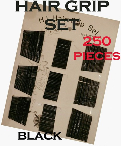 Hair grips 250 packet - hair, in