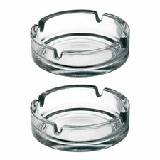 Large Glass Ashtray. Cigarette