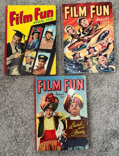 Film fun annuals books - fun, 1955