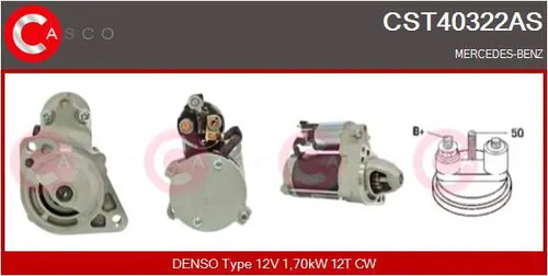 Starter motor clockwise - starter,