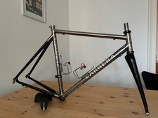 Titanium frame set frame