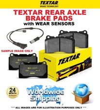 TEXTAR Rear Axle BRAKE PADS +