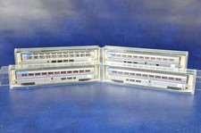 Kato N Gauge 106-3502 Amtrak Phase III 4-car Superliner Passenger Car Set - Set