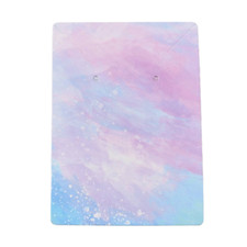 ❤ 20 x Cardboard PURPLE/BLUE