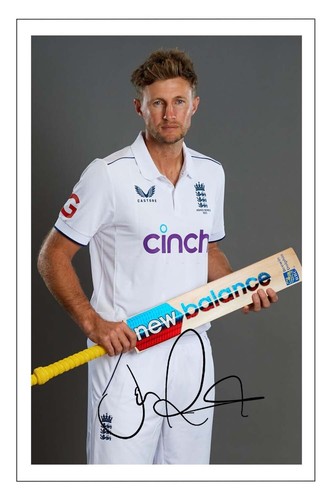 Joe root signed autograph - root,