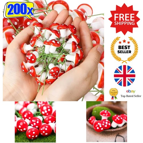 Artificial mushrooms red - artificial,