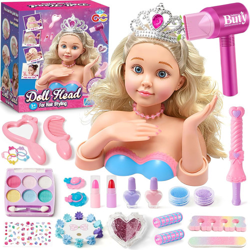 Styling head doll for kids - styling,