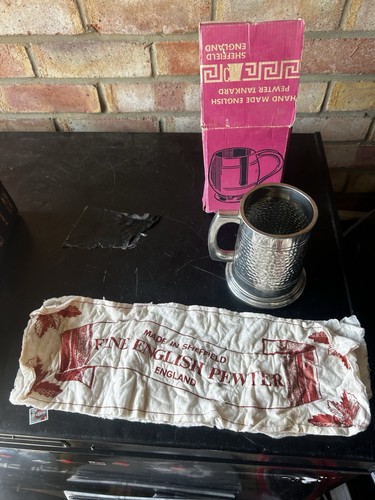 Pewter cup boxed - cup,