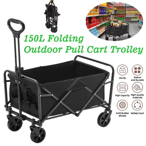 Folding beach trolley wagon - folding,