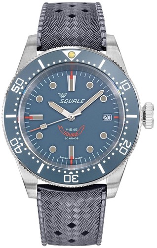 Squale 1545 grey - squale, rubber