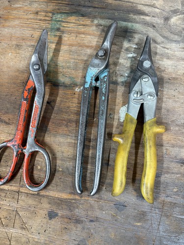Set vintage metal cutting - 3,