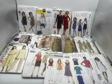 Bundle Vintage sewing patterns Butterick Sew & See McCalls Burda Vogue Dress