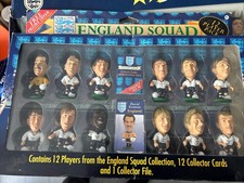 Corinthian England squad 1995/96 boxed figures Never Opened