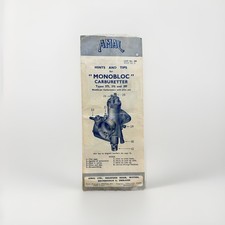 Amal 375 376 389 Carburetor