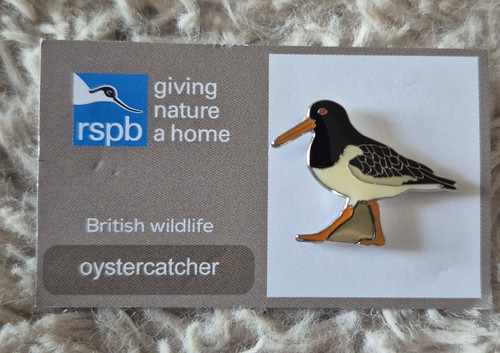 Rspb bird pin badge - pin,