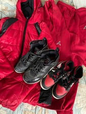 nike air jordan lot bundle hoodie joggers boys tracksuit trainer jacket 5 12-13