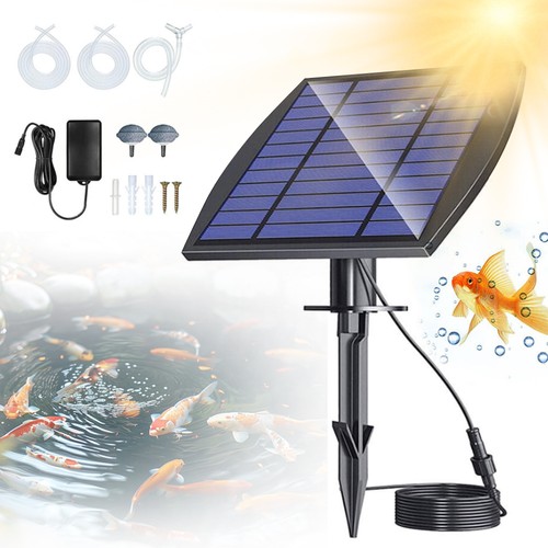 Solar fish pond - solar,