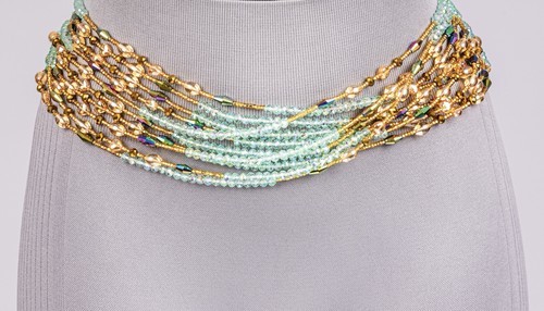 Ghana waist beads adjustable - ghana,